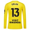 Atlético Madrid Oblak 13 Matchtröjor Målvakt 2025-26 Gul Långärmad